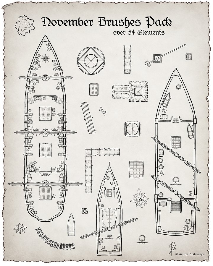 Map maker - Brush final bundle Pack product image (2)