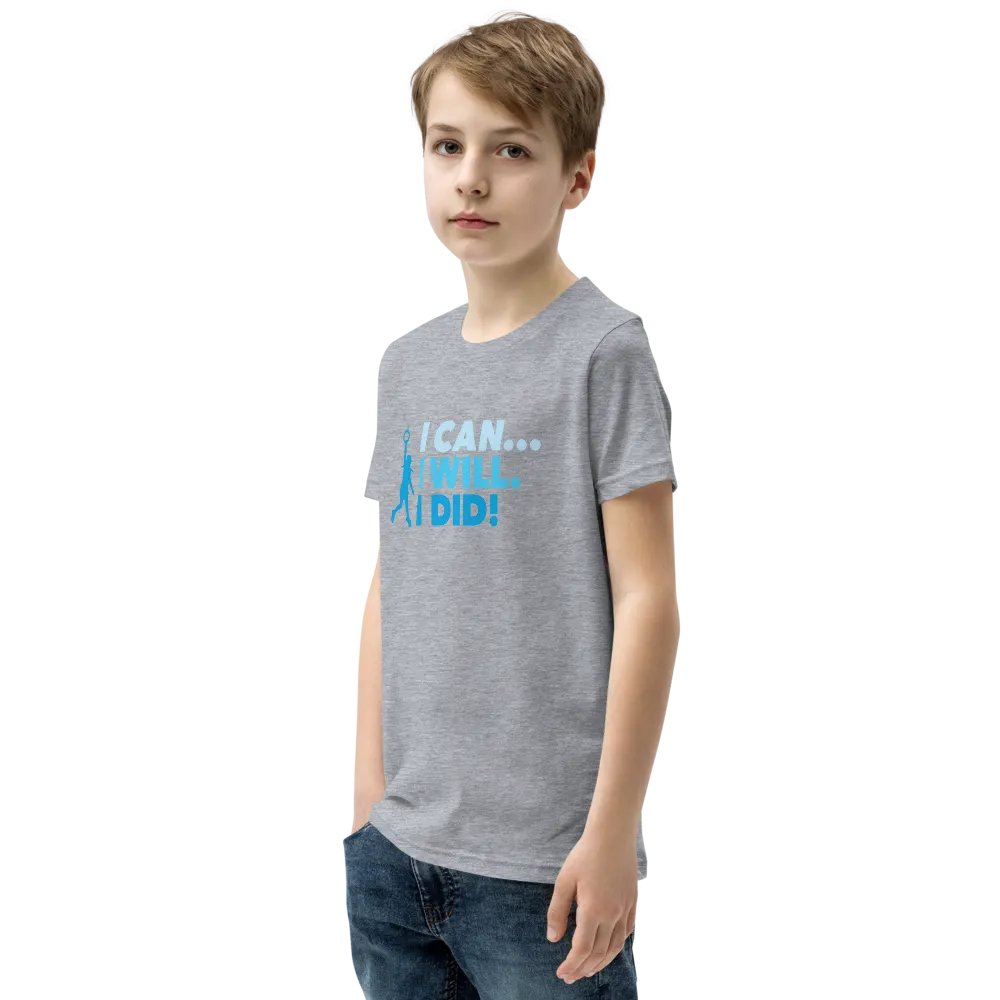 I Can... I Will. I Did! Blue Kids Tee product image (5)
