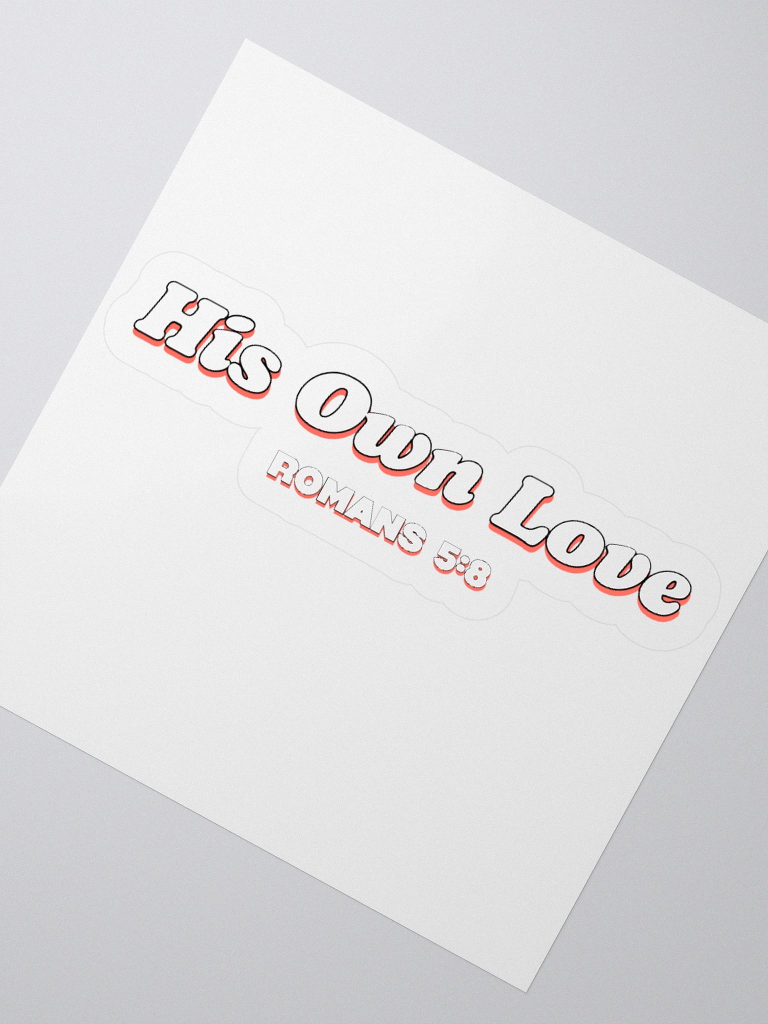 His Own Love Stickers product image (7)