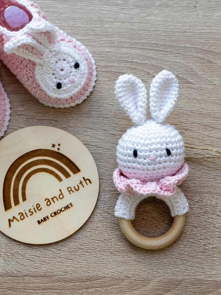 Bunny Teething Toy Crochet Pattern product image (2)