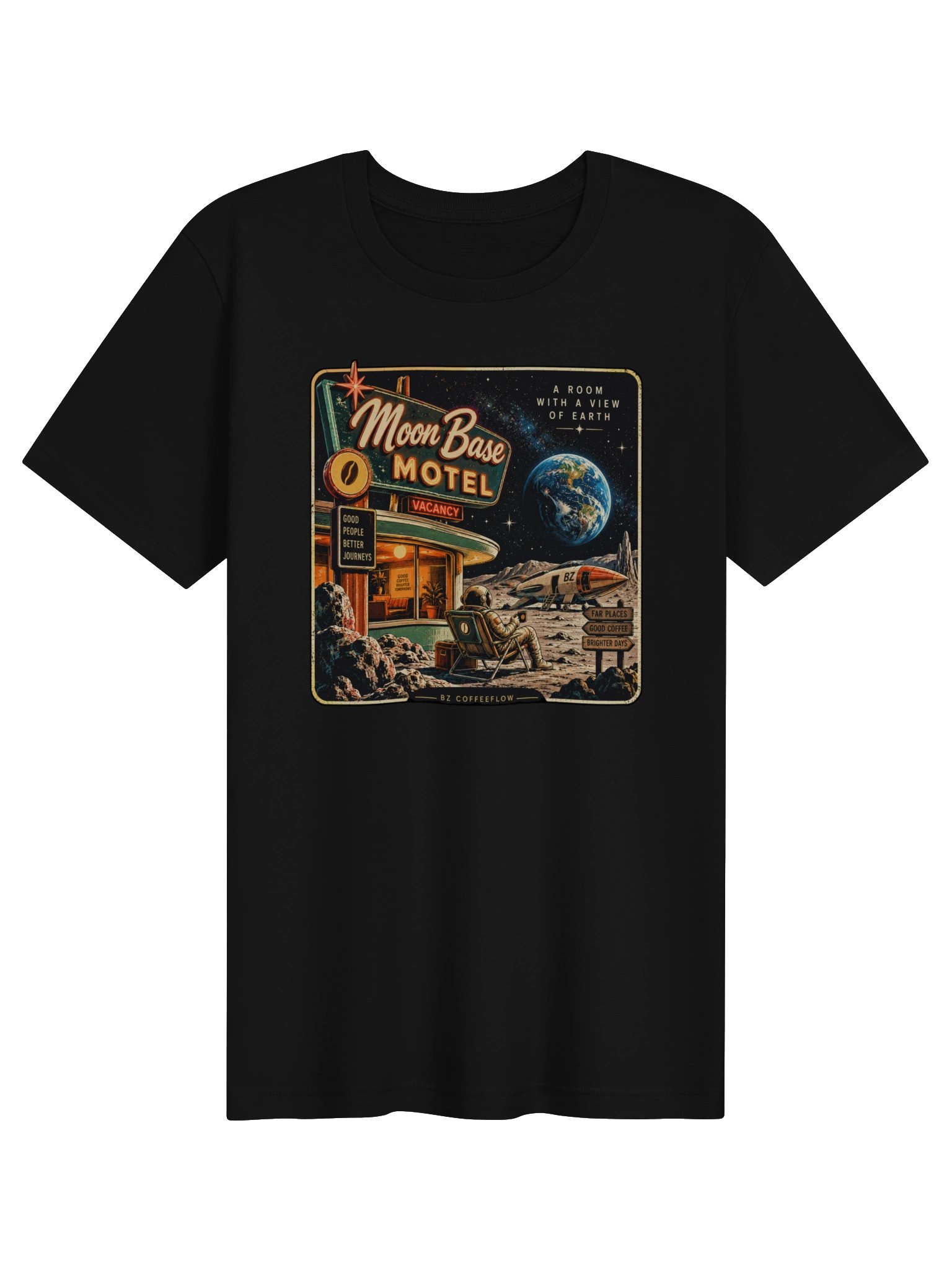 Moon Base Motel – Women’s T-Shirt product image (1)