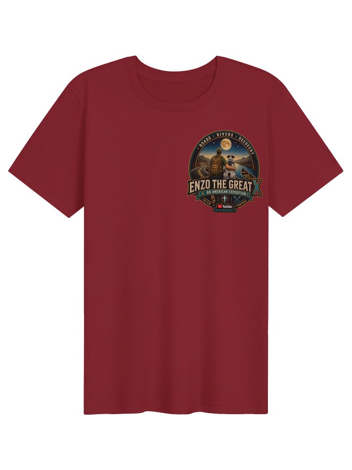 Enzo the Sinner™ | Even The Great Fall Short | Faith & Recovery T-Shirt product image (6)