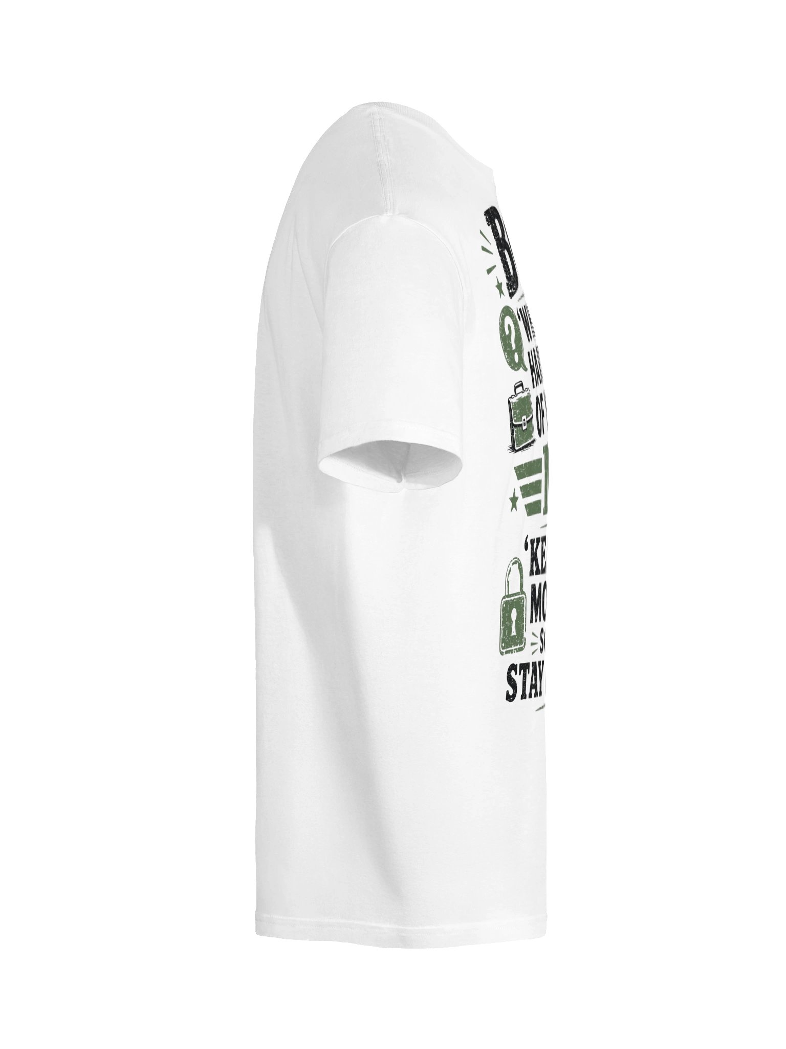 Keeping My Mouth Shut Funny Boss T-Shirt product image (46)