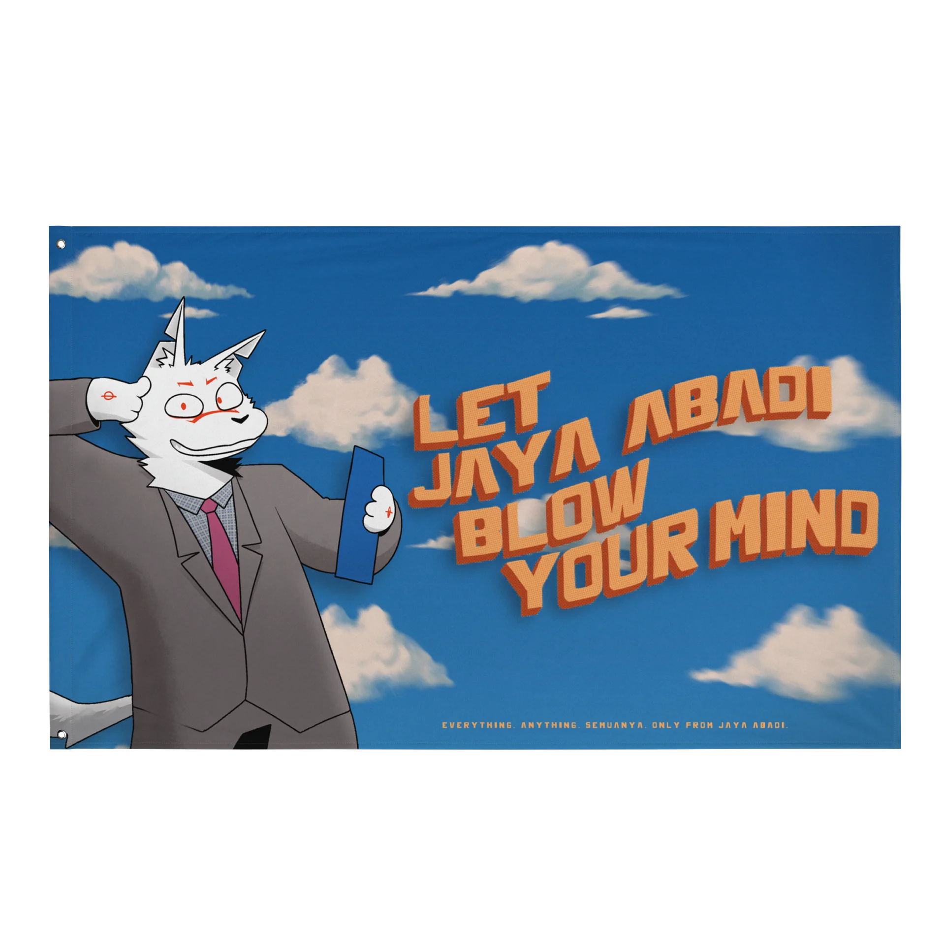Let Jaya Abadi Blow Your Mind Flag product image (1)