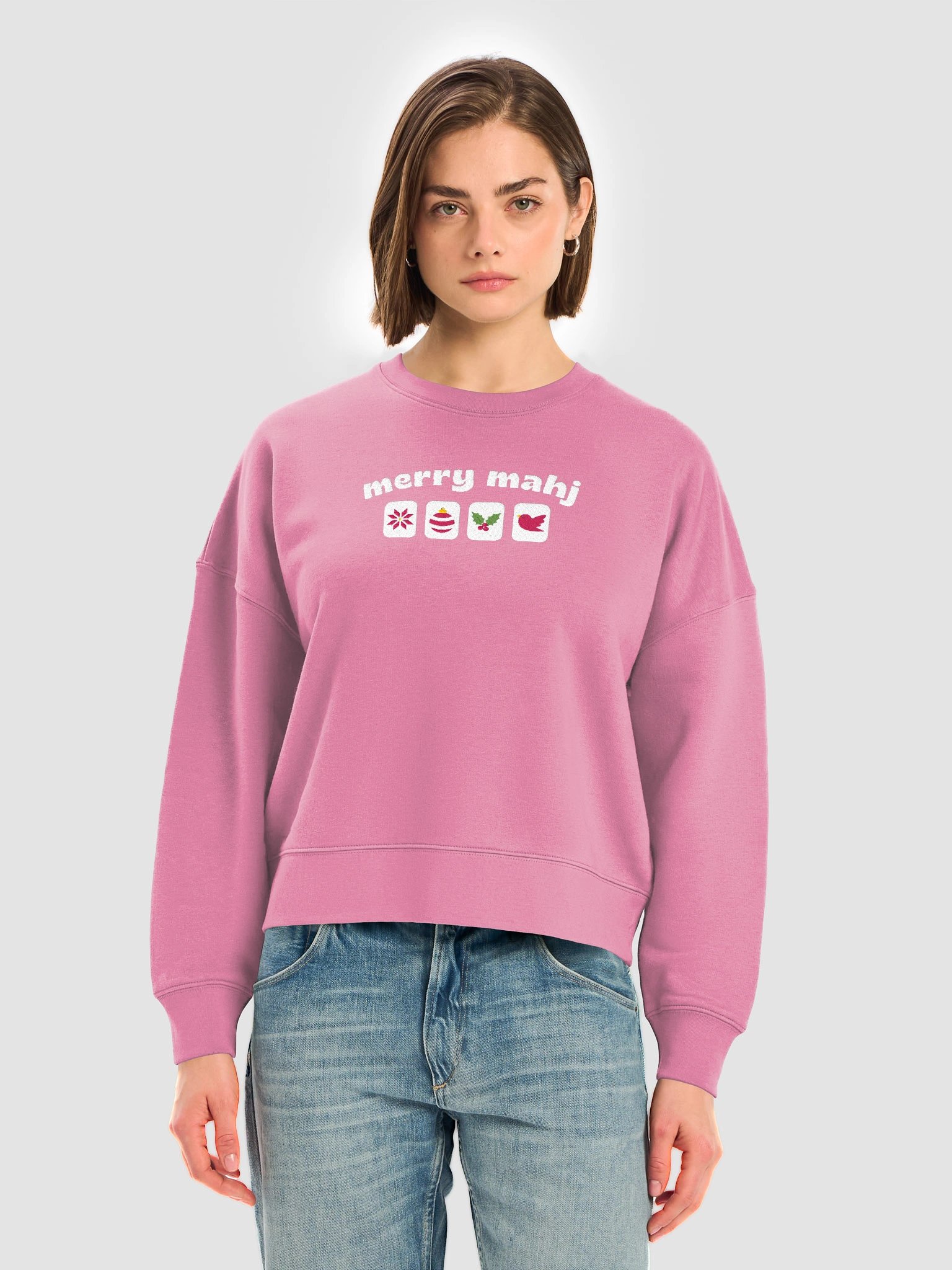 Merry Mahj Festive Mahjong Sweatshirt product image (2)