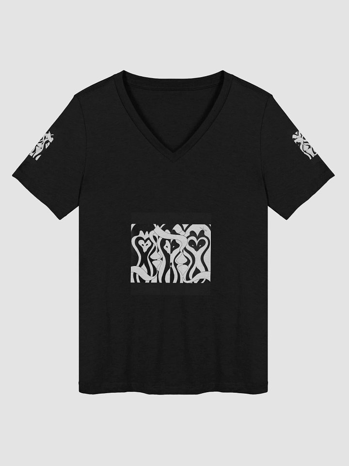 Three Owls of Wisdom V-Neck Tee product image (1)