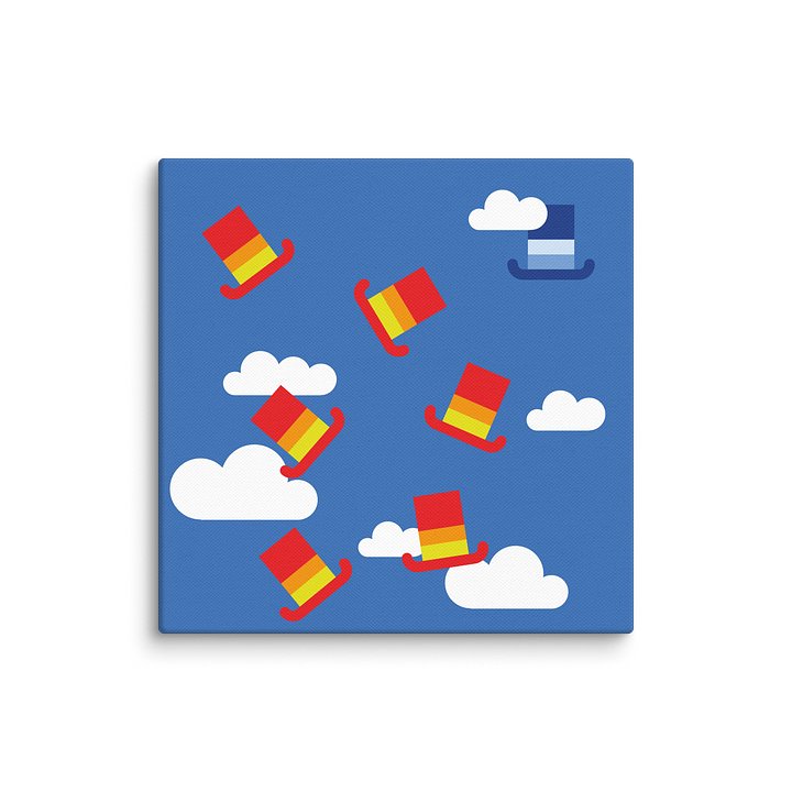 Copenhagen Boys “Kristina” Square Canvas Print – 6 x 6 inches - 15,25 x 15,25 cm product image (1)