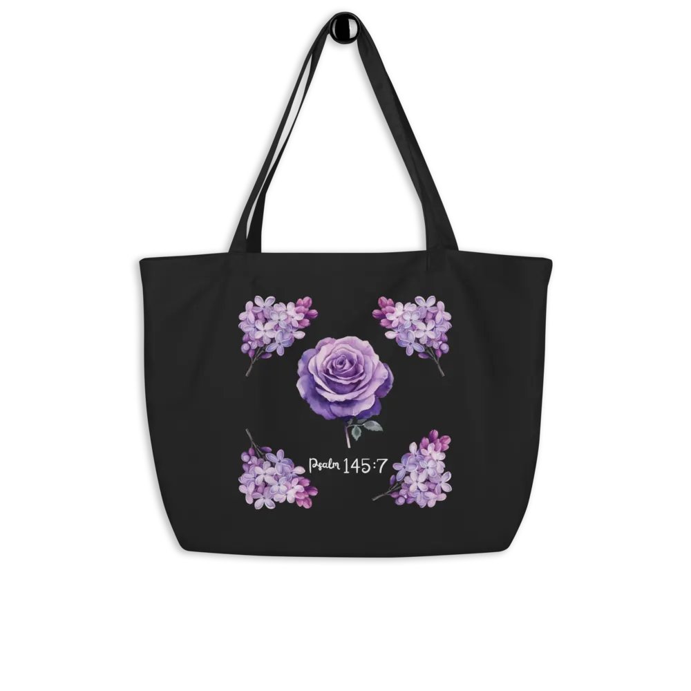 Psalm 145:7 Tote Bag! product image (2)