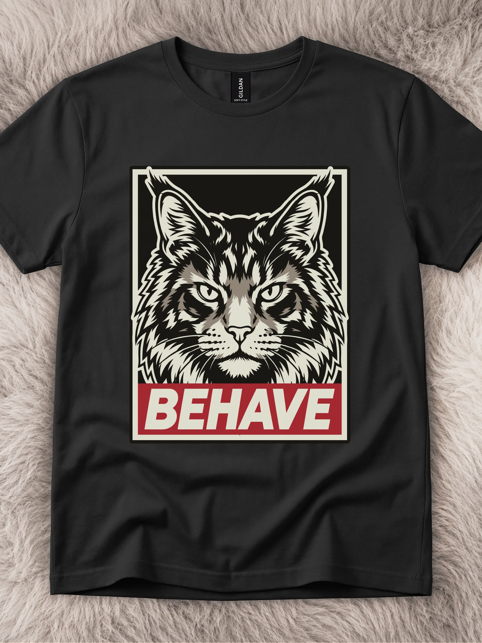 Behave Maine Coon Tee product image (81)