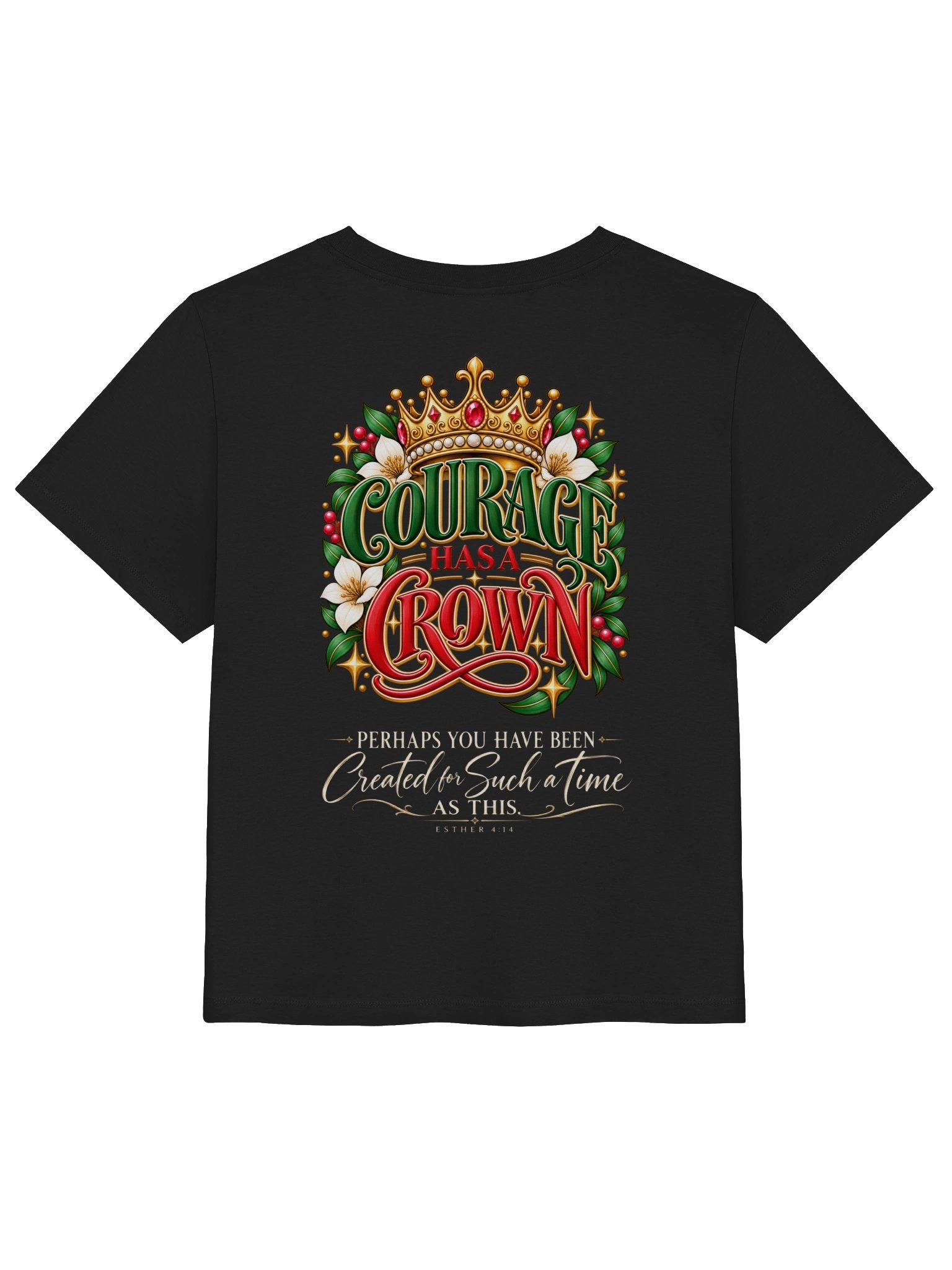 Esther's Courage (women's ribbed neck t shirt) product image (2)