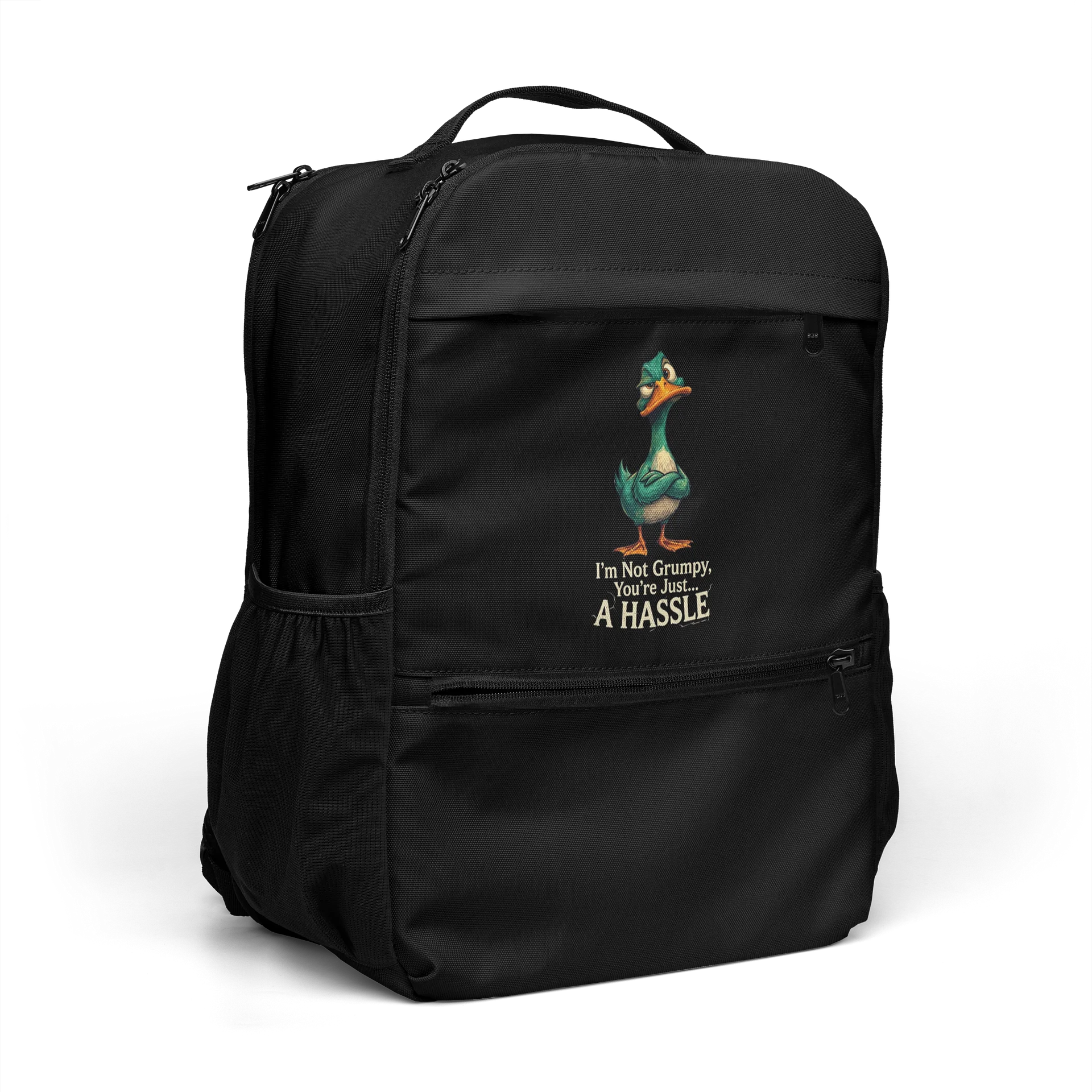 "I'm Not Grumpy" Premium Everyday Backpack – Make a Statement! product image (7)