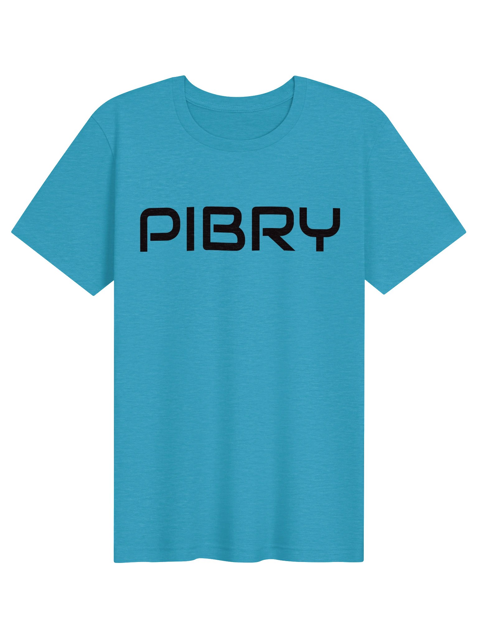 PIBRY Word Mark Classic Tee – Black Design product image (5)
