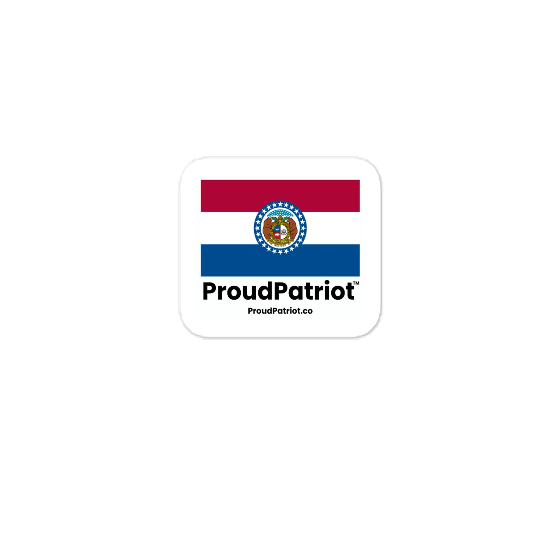 Missouri State Flag Vinyl Sticker product image (1)
