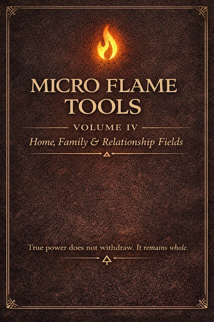 Micro Flame Tools Volume IV Home, Family & Relationship Fields product image (1)
