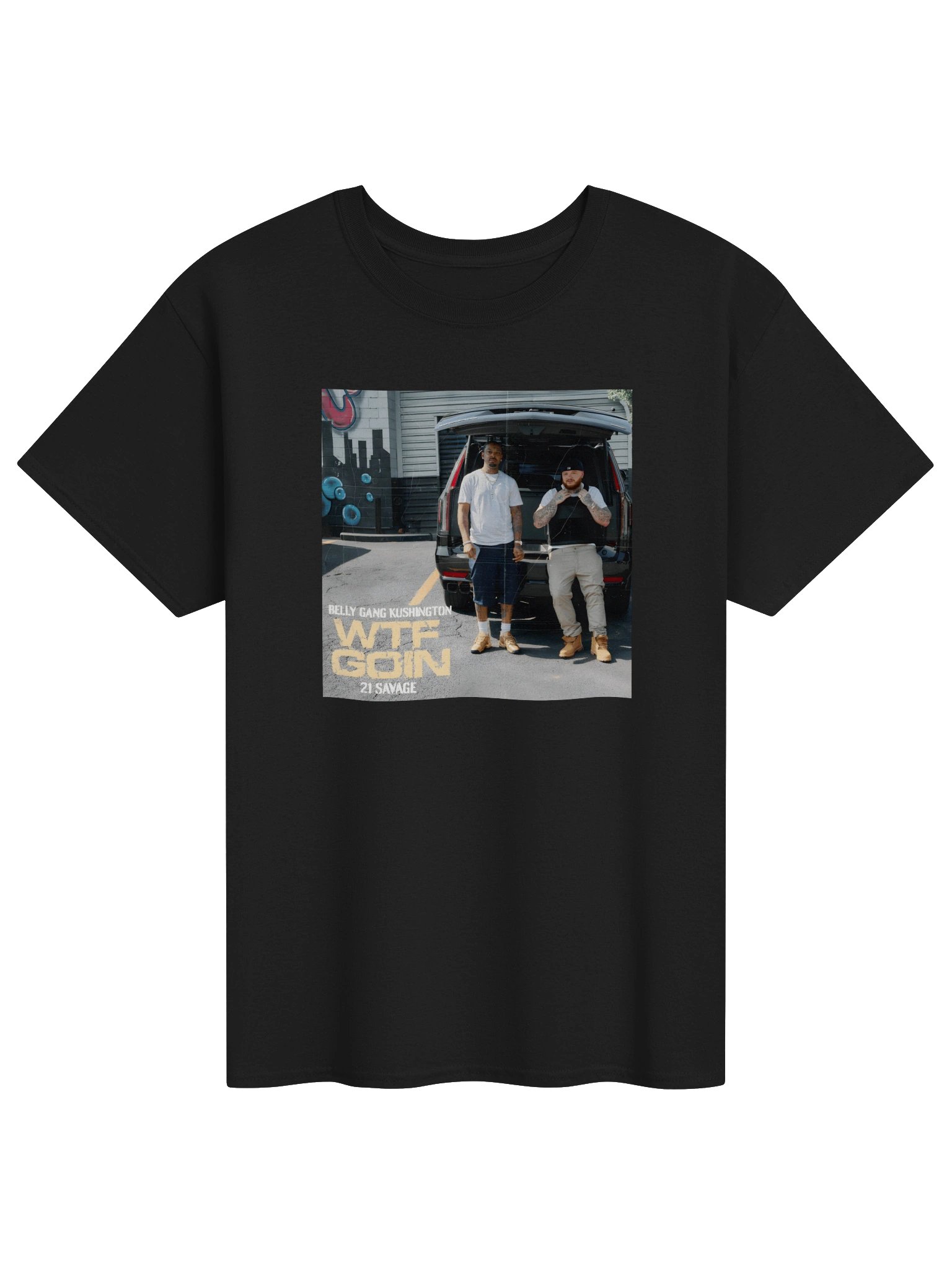 WTF GOIN Belly Gang Kushington T-Shirt product image (1)