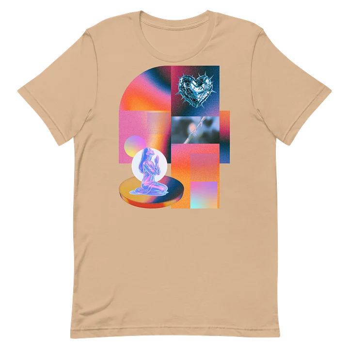 Neon Prayer Heart Collage Tee product image (2)