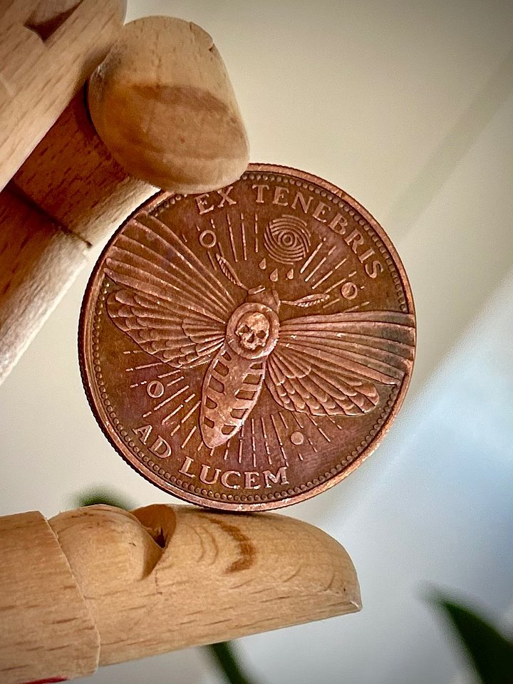 EX TENEBRIS Copper Talisman product image (1)