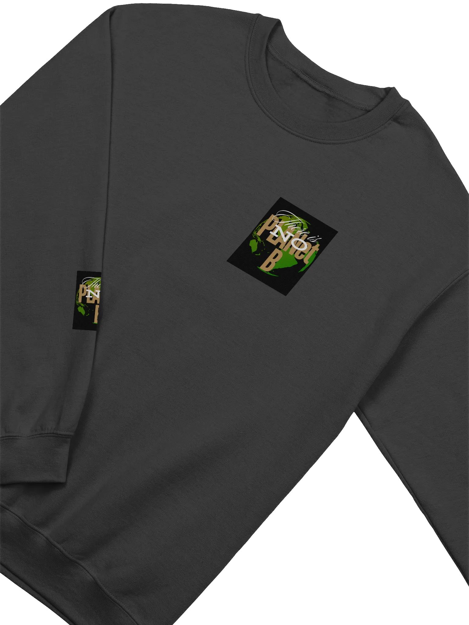 There is No PLANet B Crewneck Sweatshirt | Stand for the Planet in Style product image (3)
