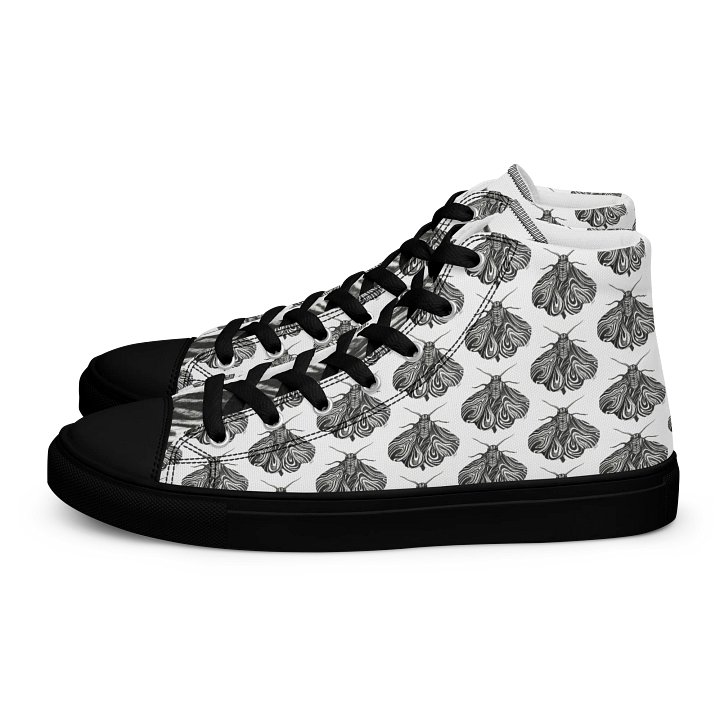 Moth - Men's High Top Canvas Shoes product image (1)