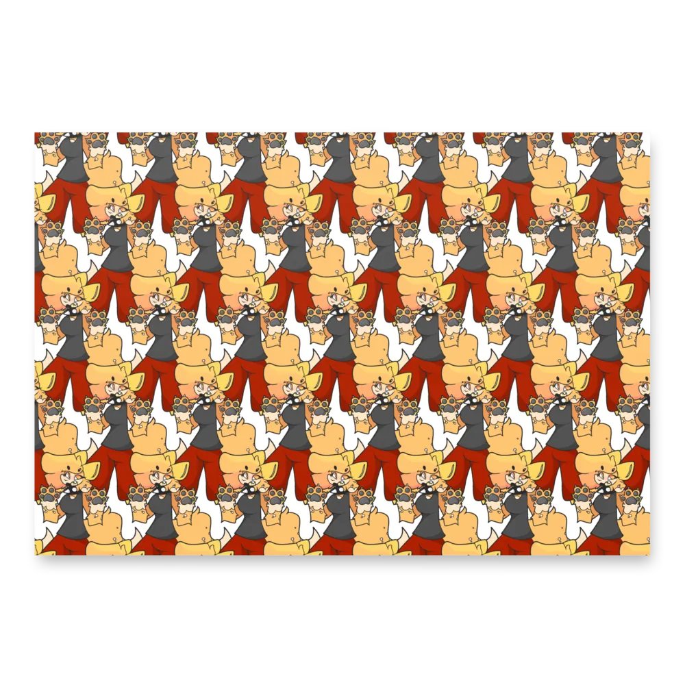 Jumpy Wrapping Paper product image (2)