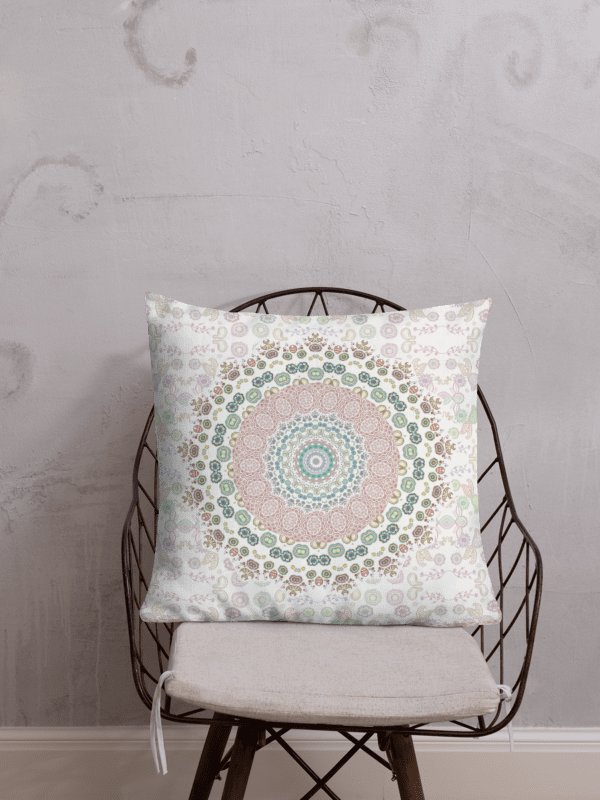Symmetrical Serenity Mandala Pillow product image (9)