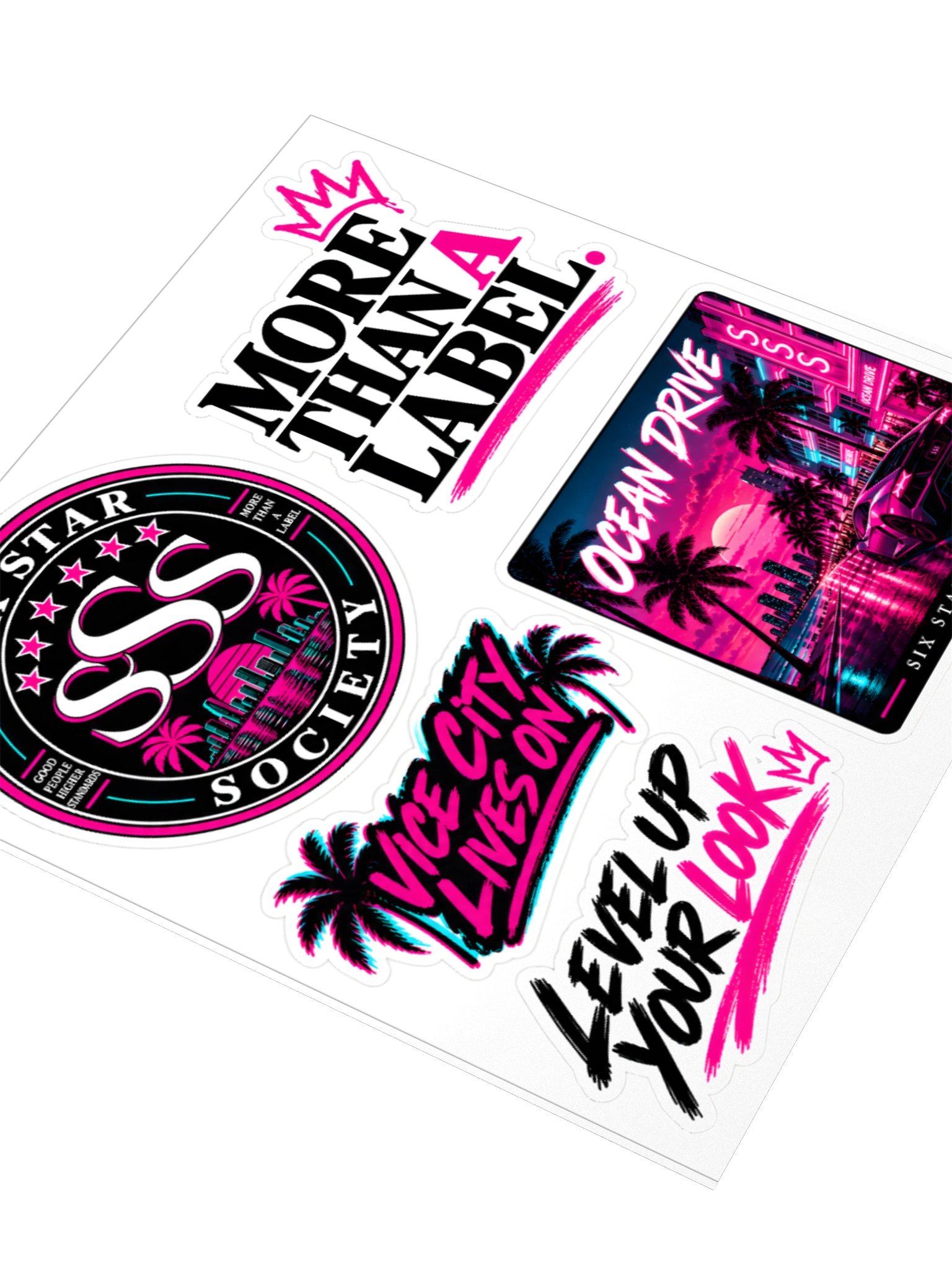 Six Star Society Sticker Pack – Vol. 1 product image (9)