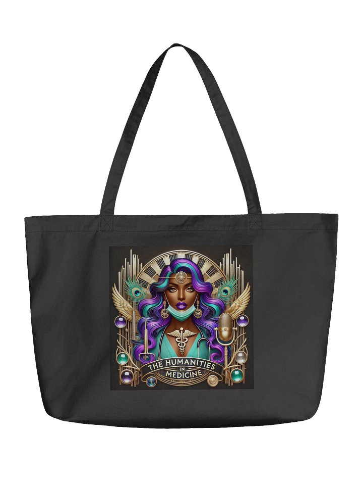 Humanities In Medicine Peacock Princess Medical Statement Tote product image (1)