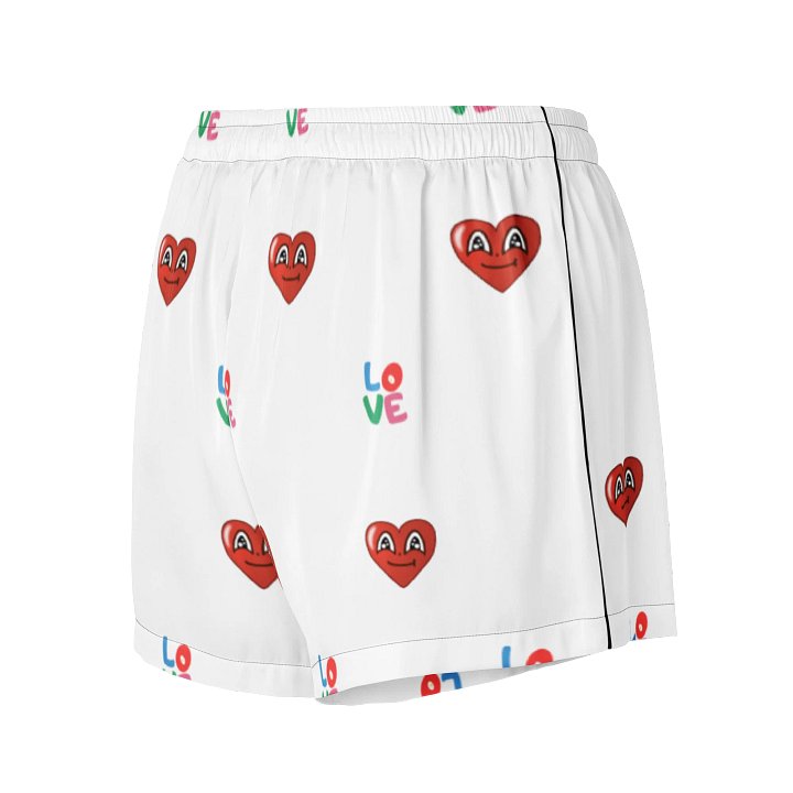 'Love-Heart' Pyjama Shorts product image (2)