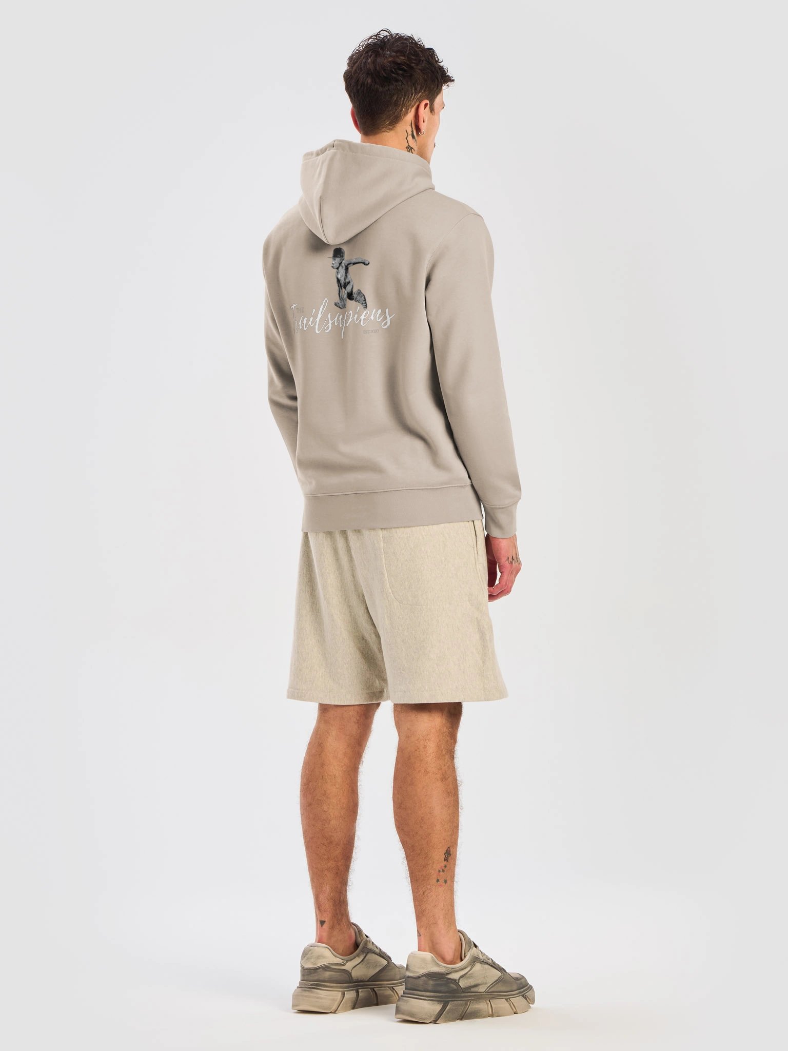 ECO-Friendly & Organic Premium Quality - Unisex Relaxed Hoodie with Trailsapiens Logo. product image (8)