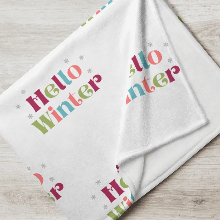 Winter Wonderland Throw Blanket product image (2)