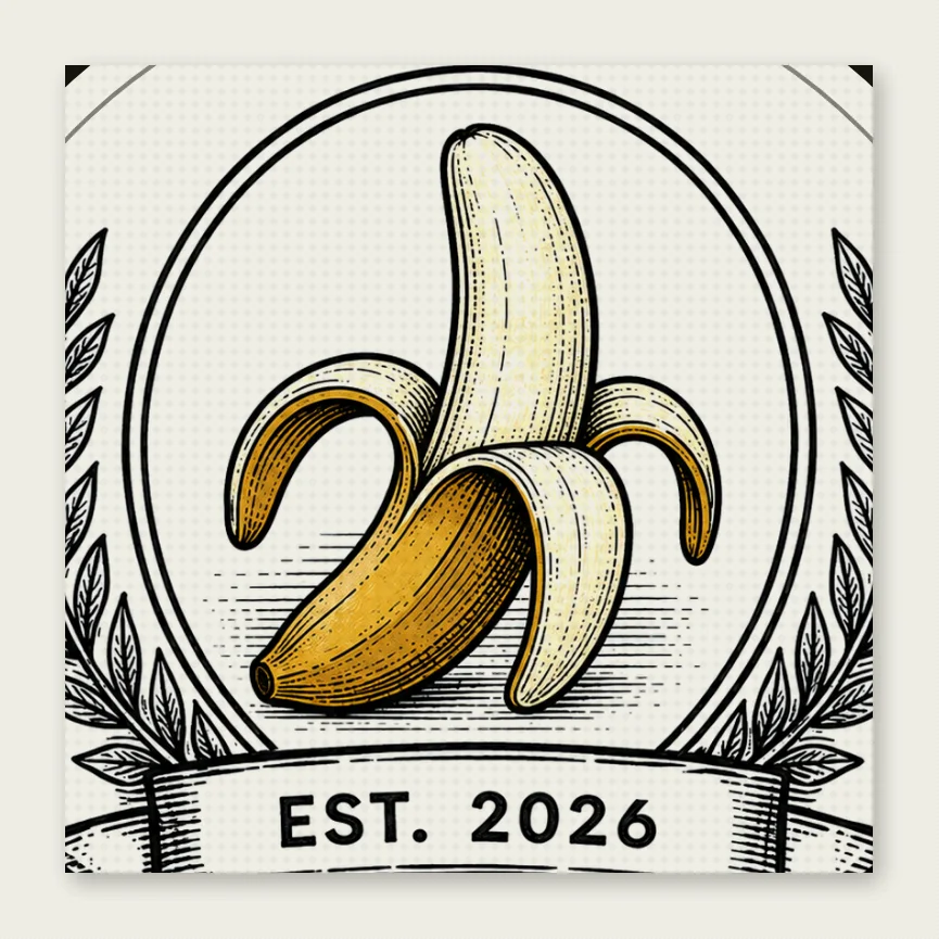 The Banana Crest Sticker product image (2)
