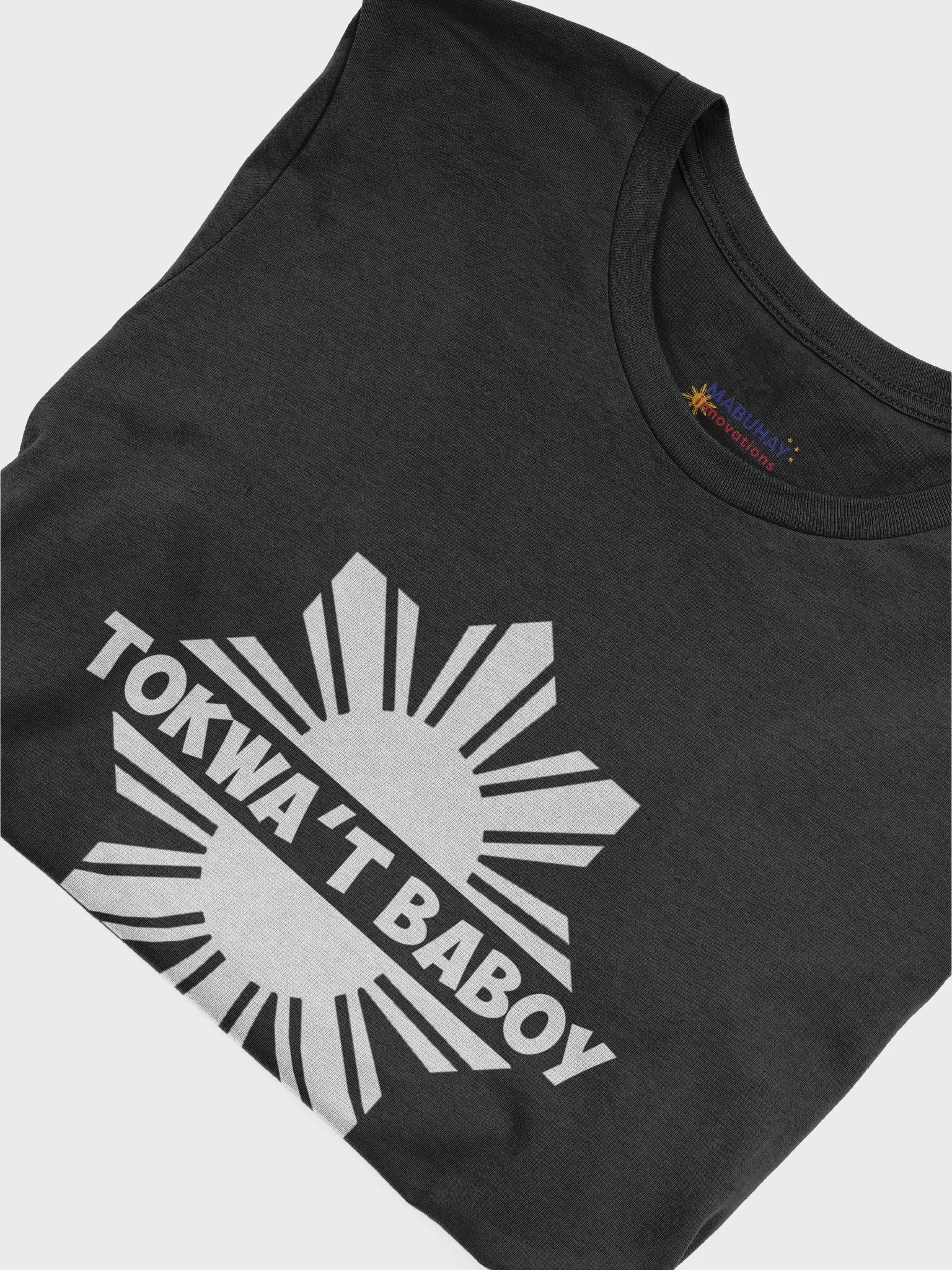 Tokwa't Baboy BLACK TEE Pork Tofu Philippines Cuisine, Filipino Foodie, SHORT SLEEVE + SHOULDER PATCHES, Dark Tones T-Shirt Option product image (53)