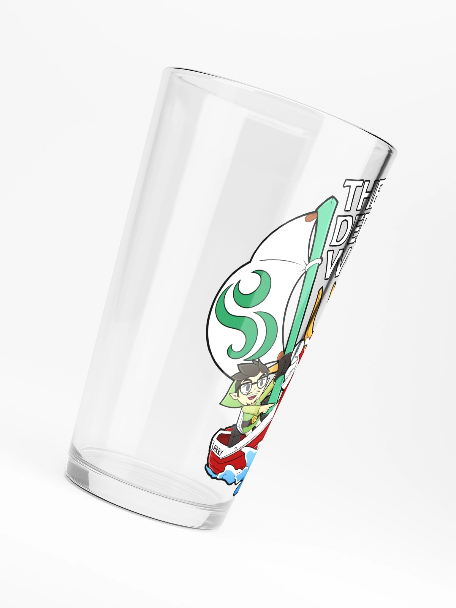 The ''DEEBEEWAY'' Shaker Pint Glass product image (6)
