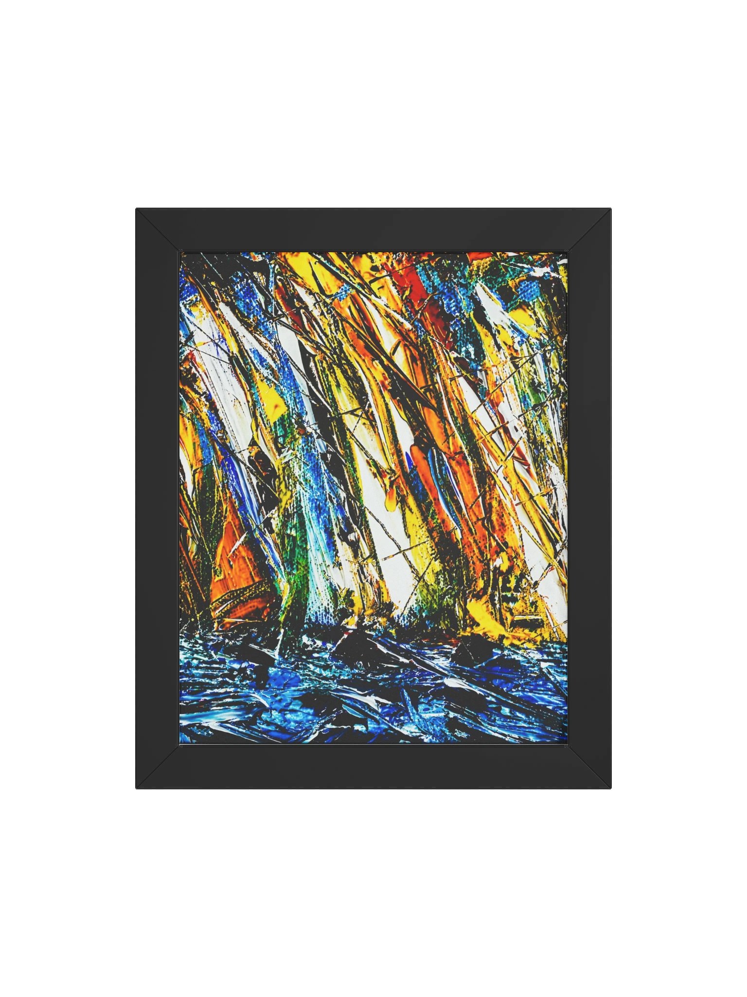 Human Post Regatta – Fine Art Print with Frame product image (4)