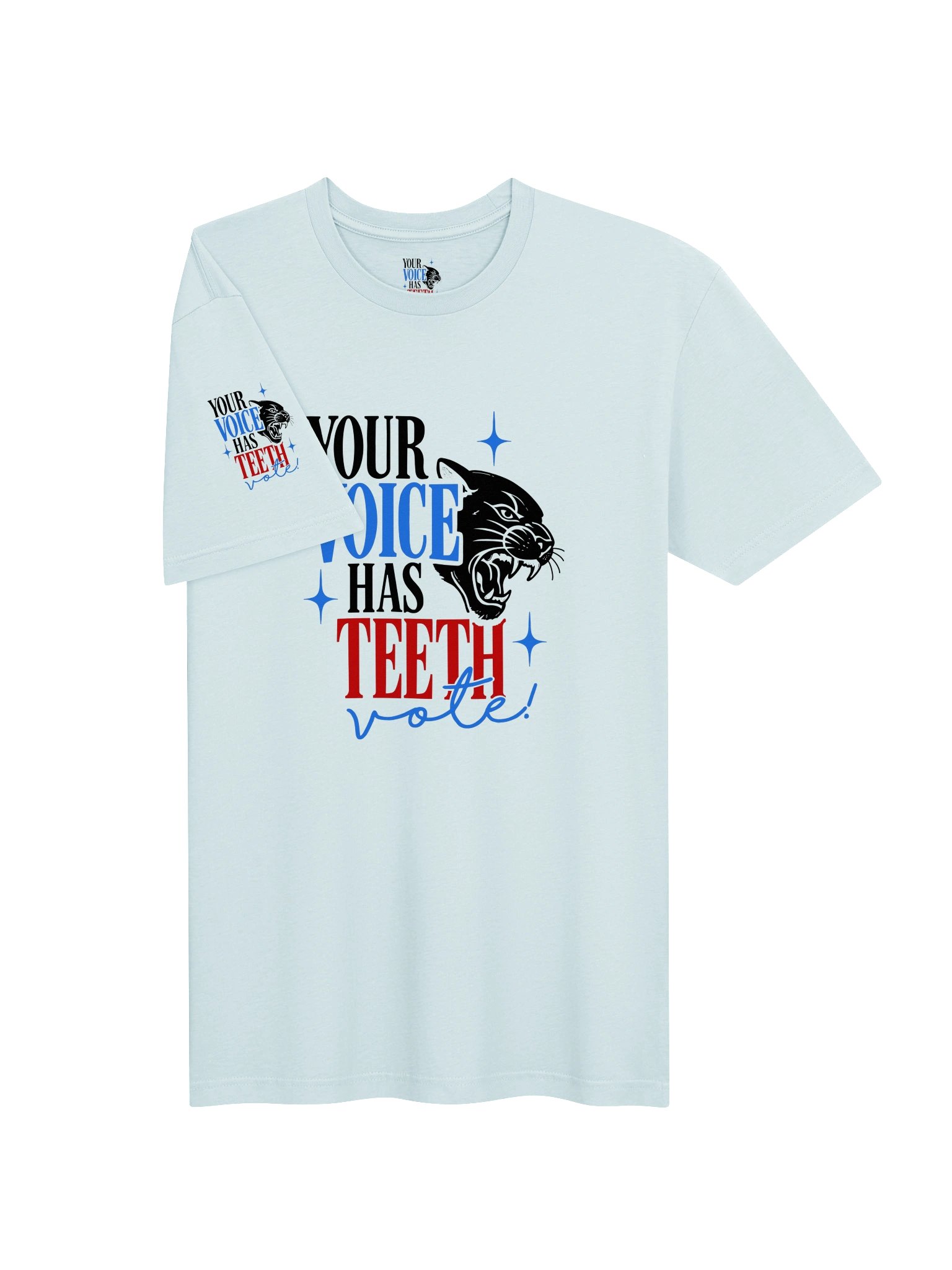 Your Voice Has Teeth Tee | Brand Next Level product image (13)