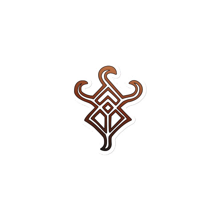 Magnet - Whispers Untamed Logo (Harvest Fade) product image (1)