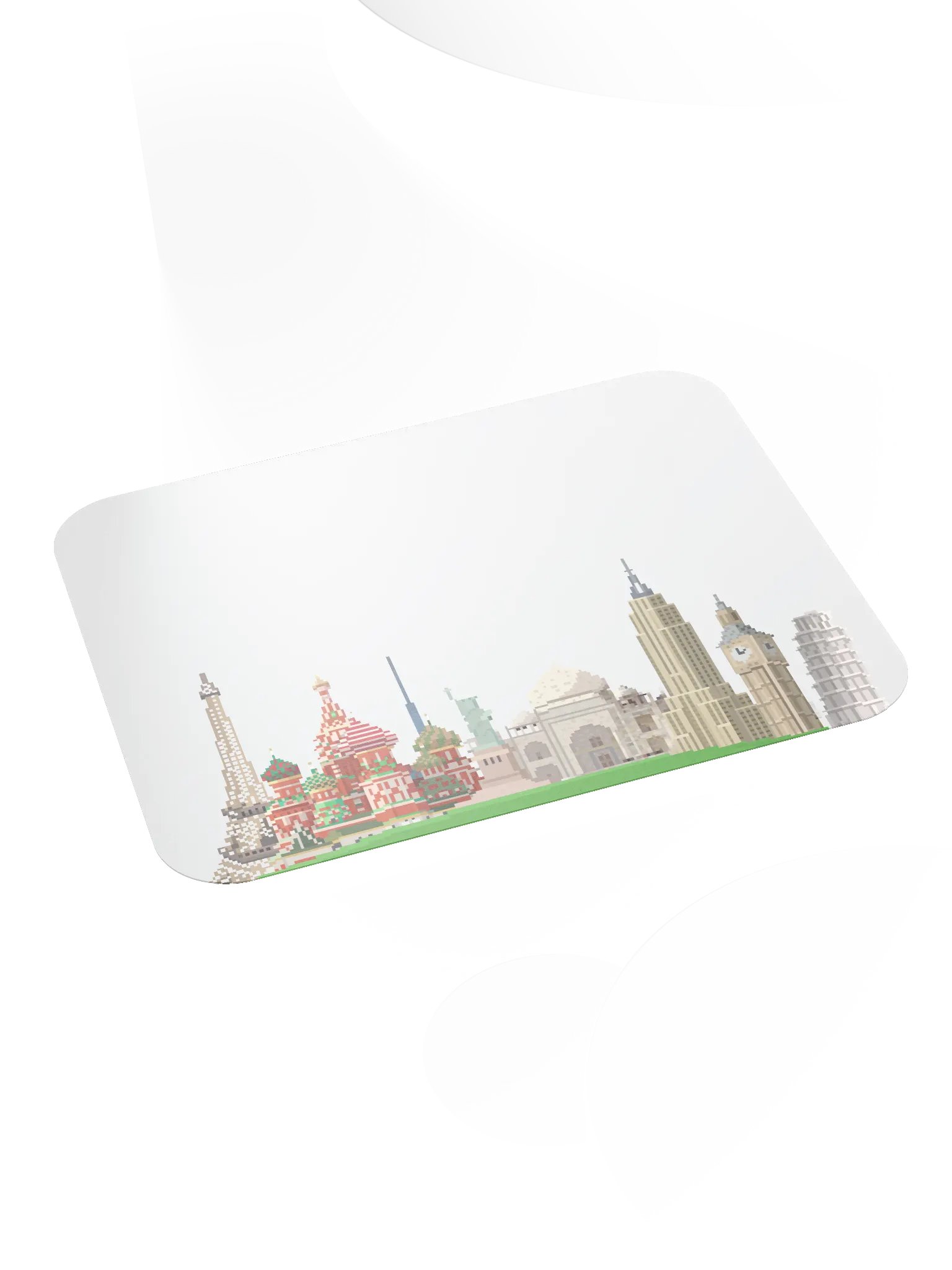 Pixelated Wonders Mouse Pad (light) product image (4)