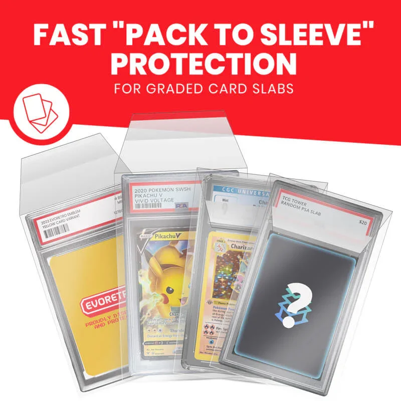 EVORETRO Graded Card Sleeves for PSA product image (4)