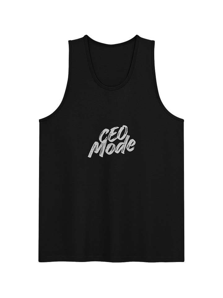CEO Mode Solid Tank Top product image (2)