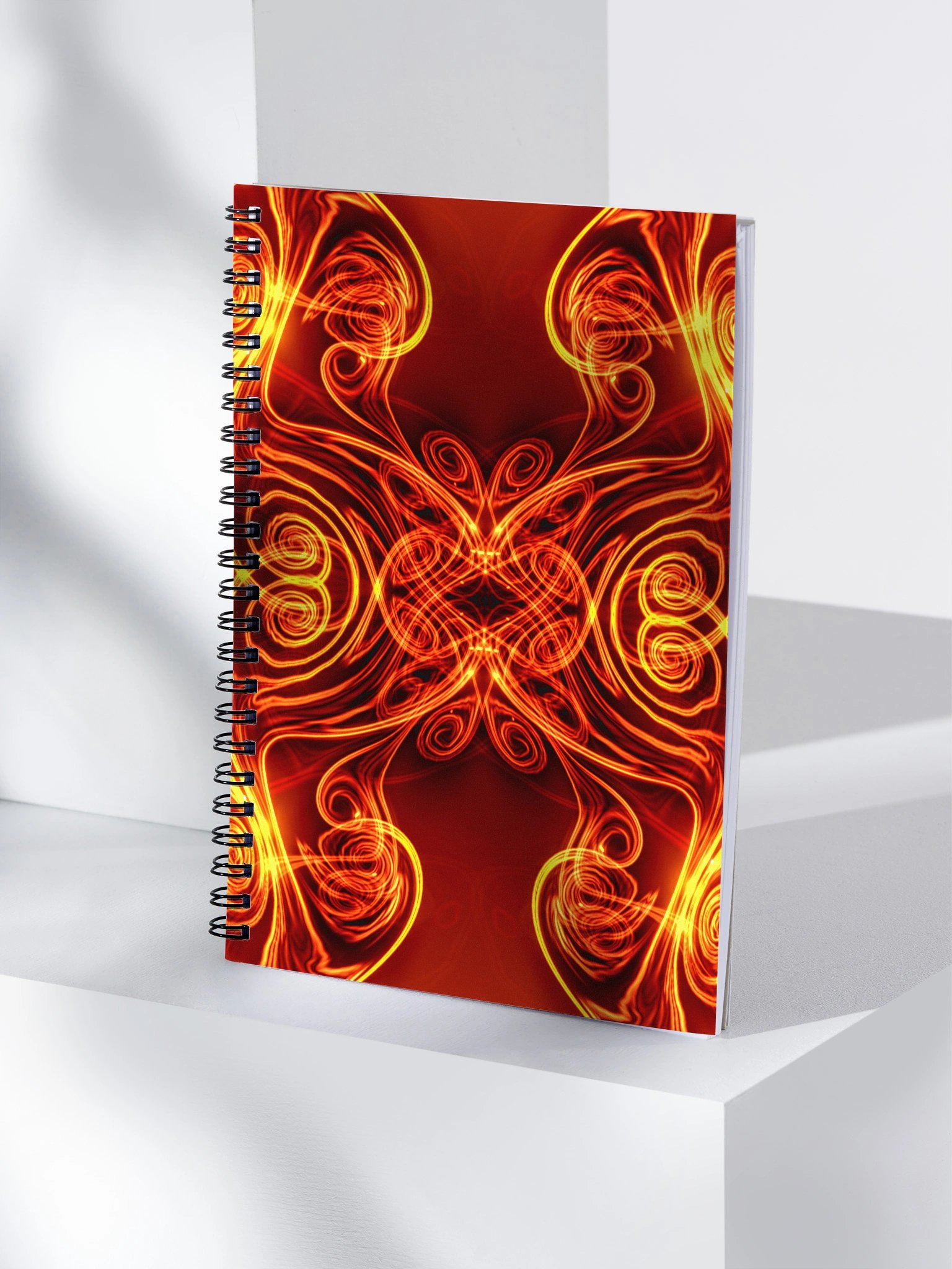 Flame Fusion Spiral Notebook product image (4)