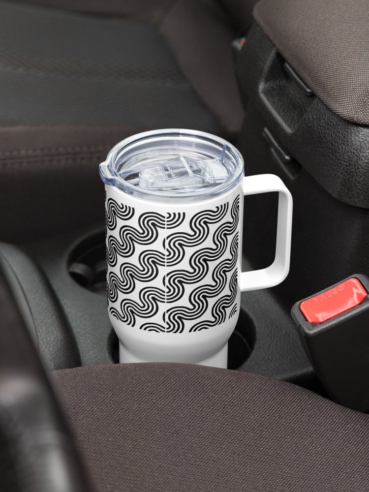 Monochrome Wave 25oz Travel Mug product image (7)