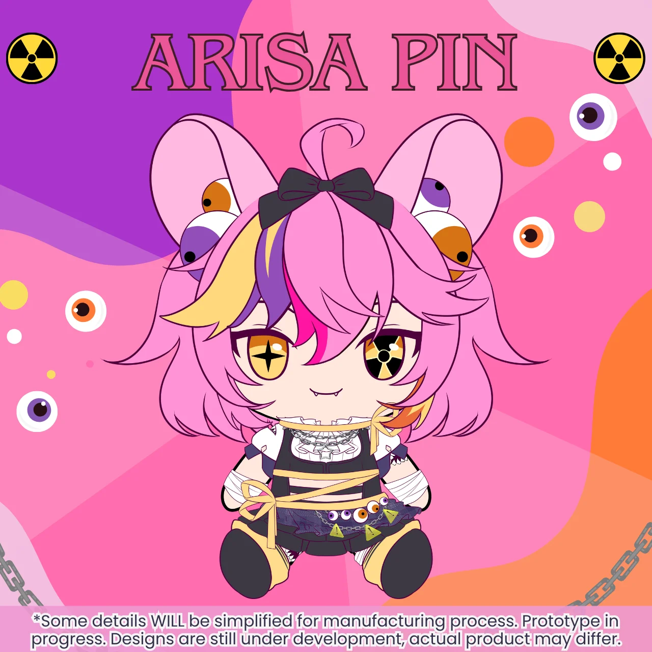 Arisa Enamel Pin PRE ORDER product image (1)