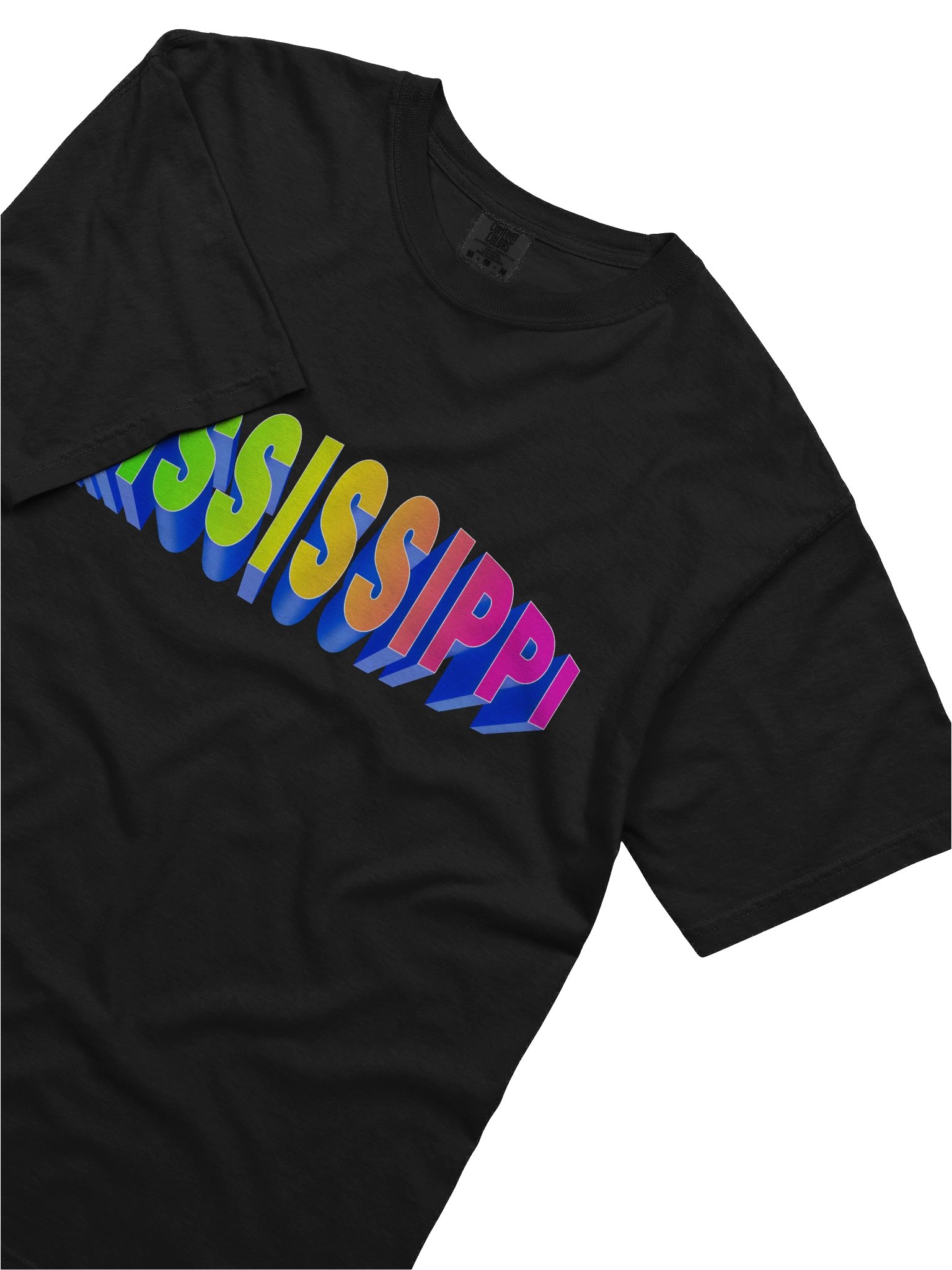 MISSISSIPPI 3D Gradient Comfort Colors Tee product image (5)