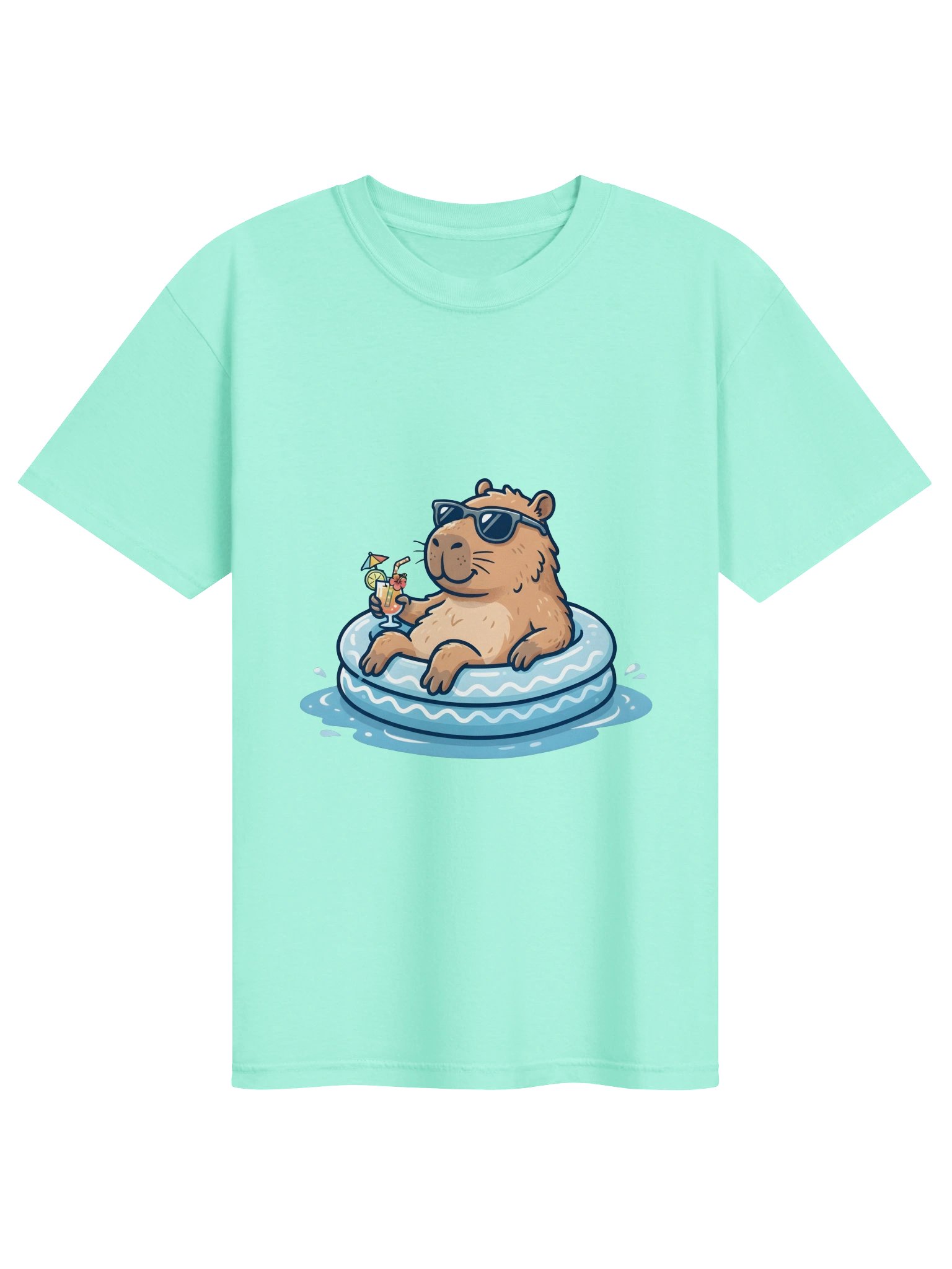 Vacation Capybara T-Shirt product image (1)