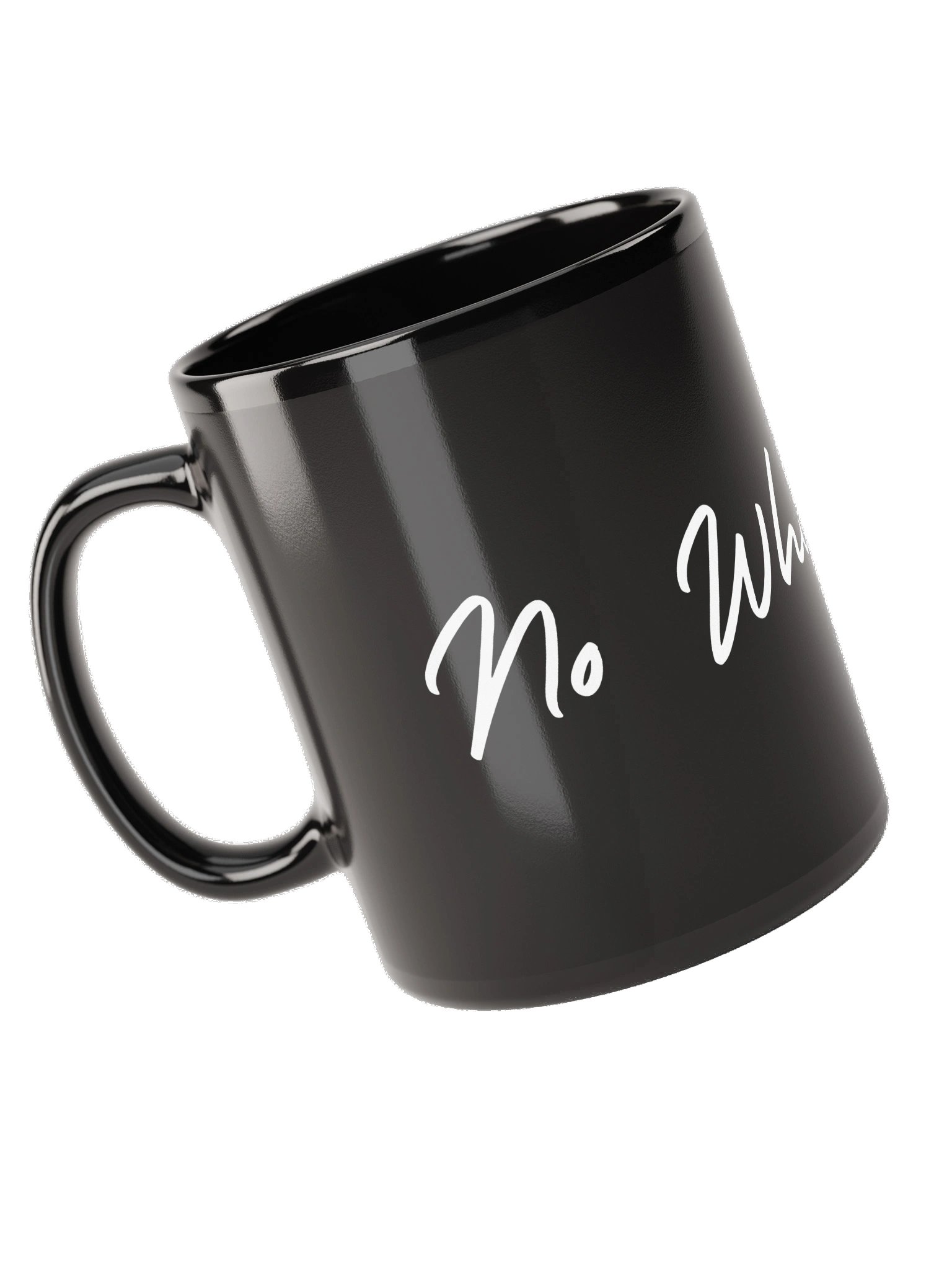No Whinnying LSP Black Coffee Mug product image (4)