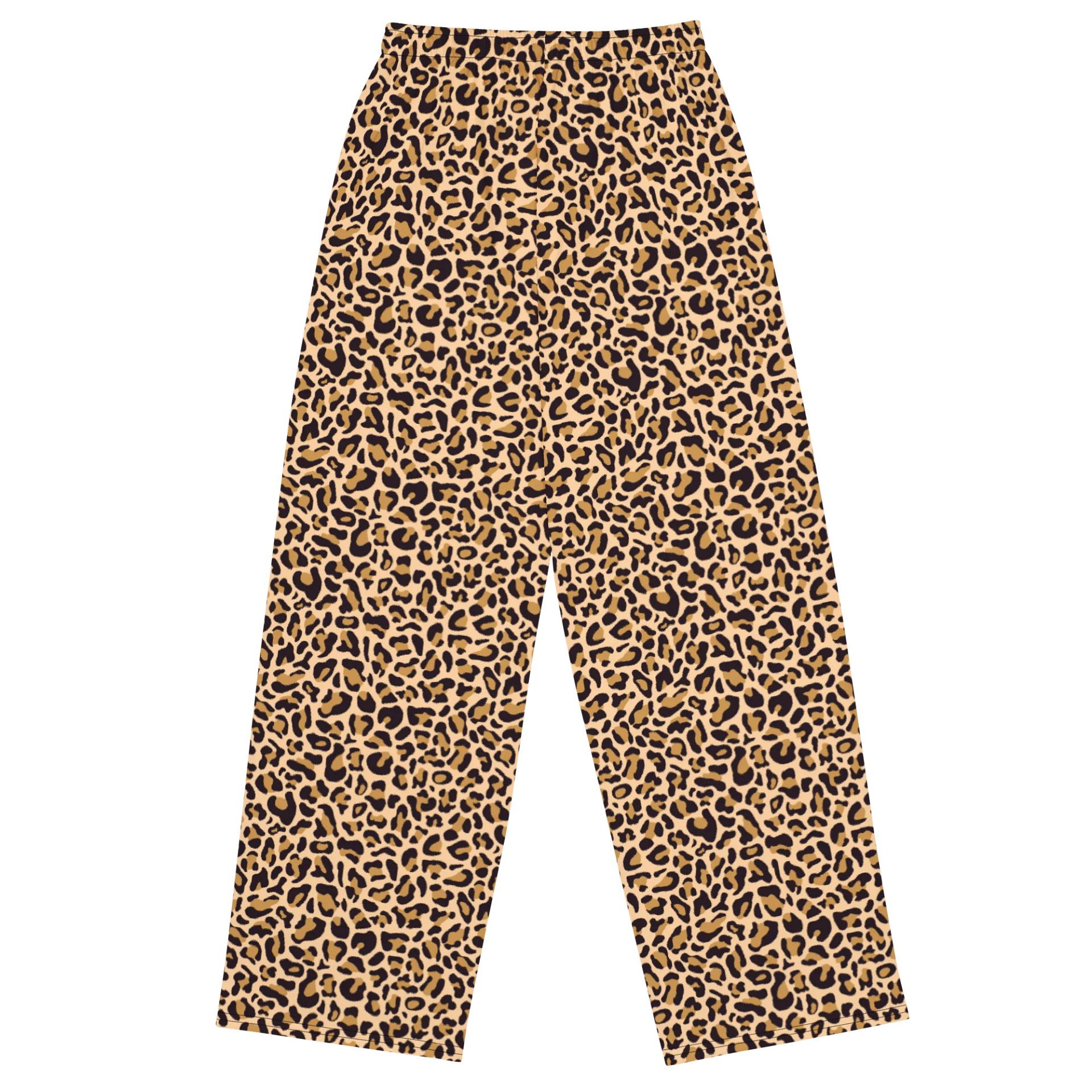 Urban Comfort Leopard Print Unisex Wide-Leg Pants product image (2)