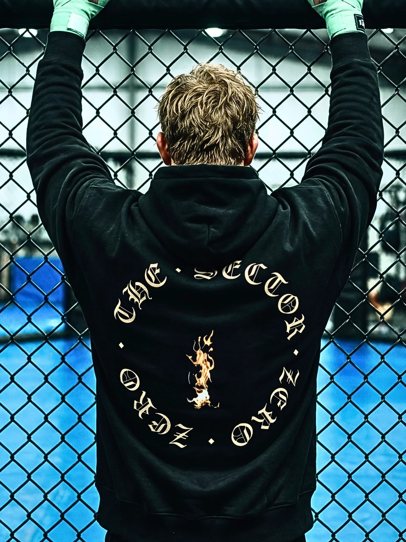 THE SECTOR FLAME HEAVYWEIGHT HOODIE product image (9)