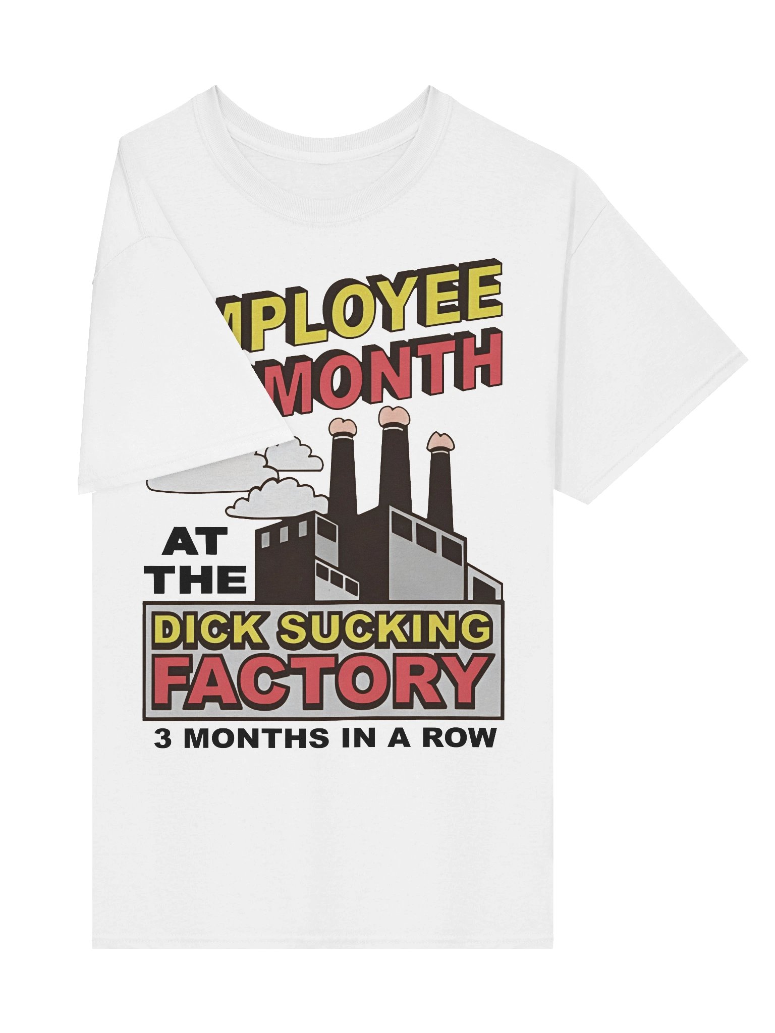 Employee Of The Month At The Dick Sucking Factory Shirt product image (6)