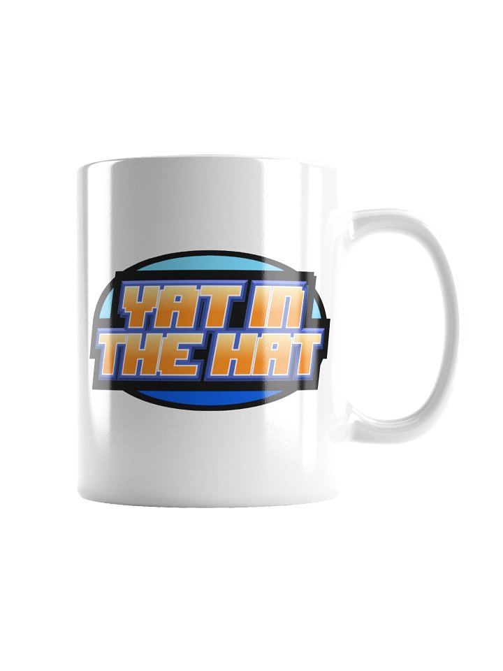 Yat in the Hat White Glossy Mug product image (2)