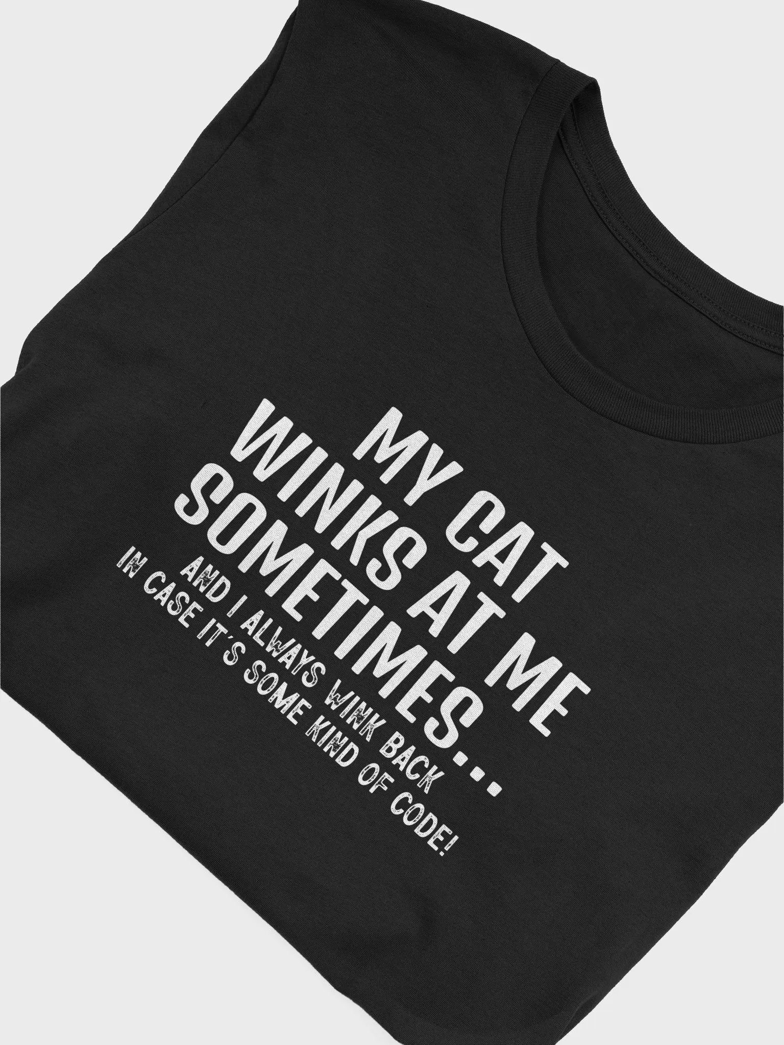 Cat Winks Graphic Tee product image (5)